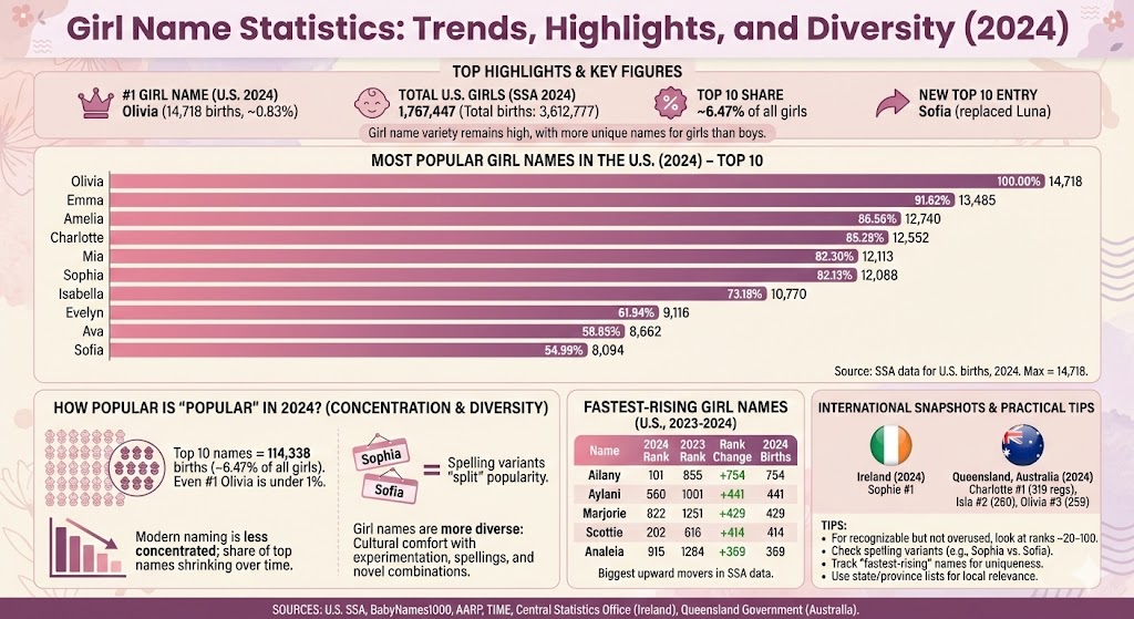 girl name statistics